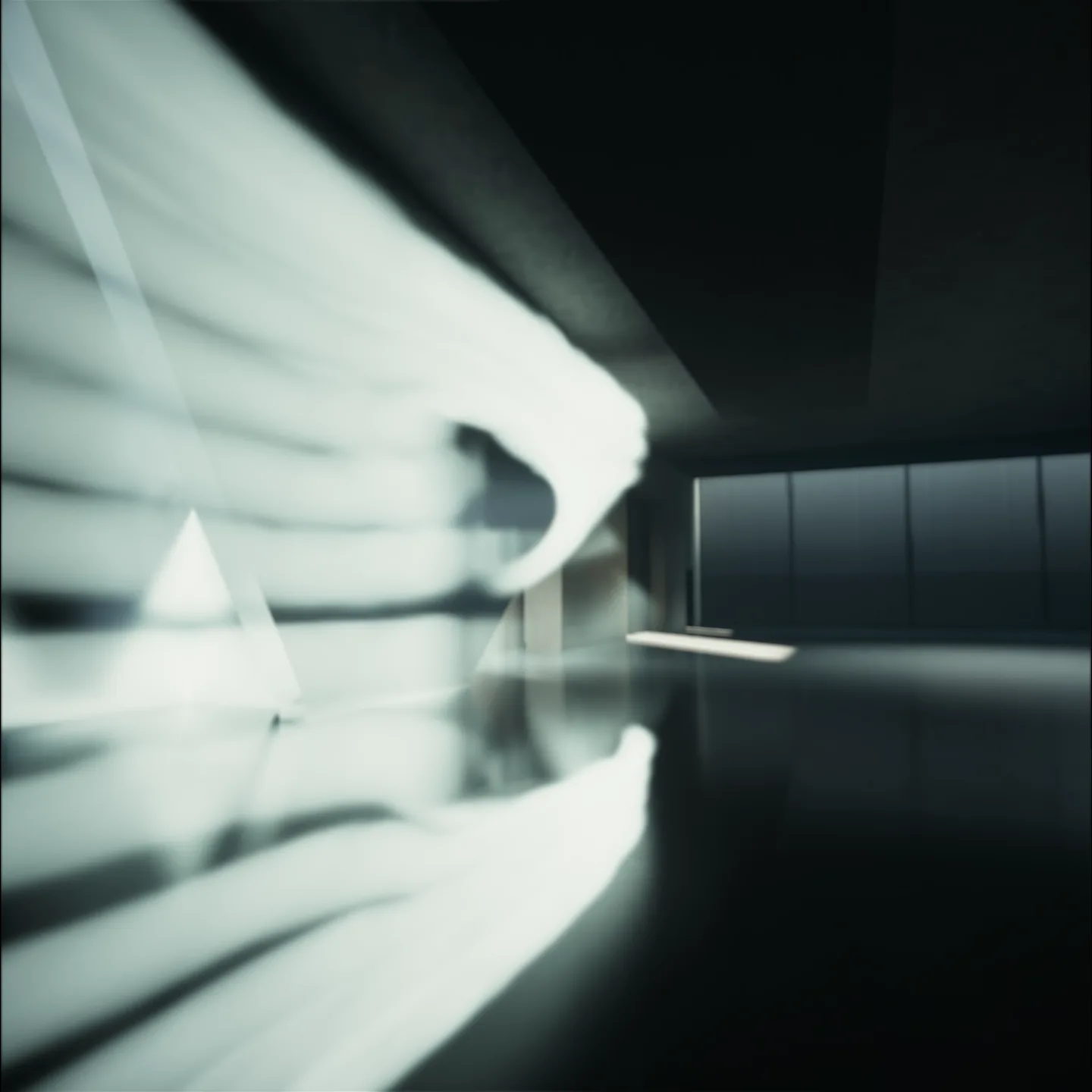 Renault Master light streaks